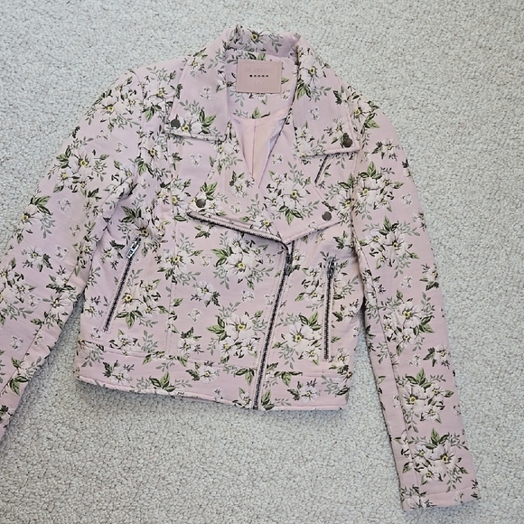 Floral Pink Women's Jacket - Picture 1 of 5